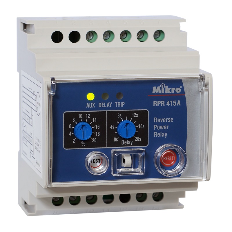 Relay bảo vệ công suất ngược Mikro RPR 415A, Mikro RPR415A